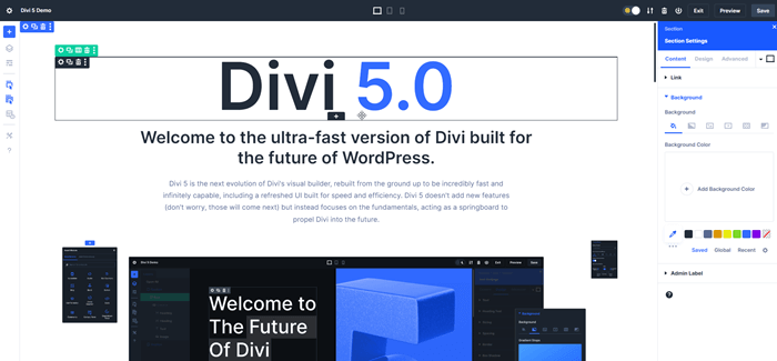 demo Divi 5 demo Divi 5