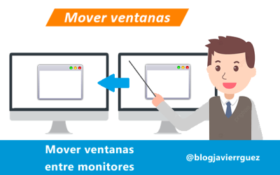 Mover ventanas entre monitores