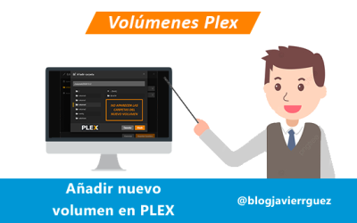 Añadir volúmenes en PLEX