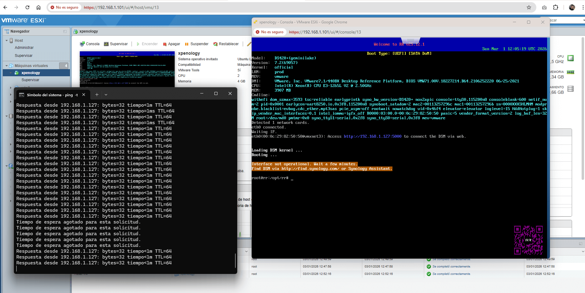 problema de red con microserver gen8 en DSM 7.2 en adelante problema de red con microserver gen8 en DSM 7.2 en adelante