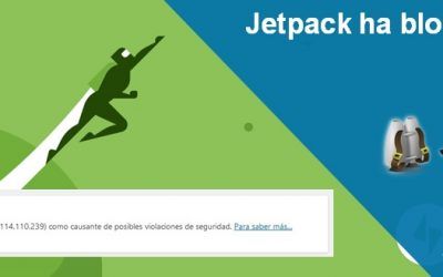 Jetpack ha bloqueado el acceso