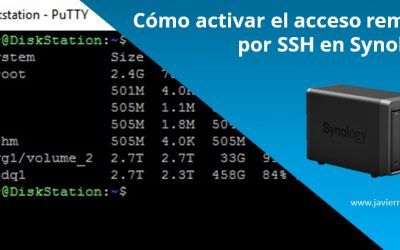 Cómo activar el acceso remoto por SSH en Synology