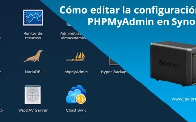 Cómo editar la configuración de phpMyAdmin en Synology