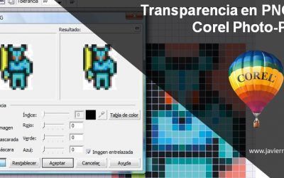 Transparencia en PNG en Corel Photo-Paint