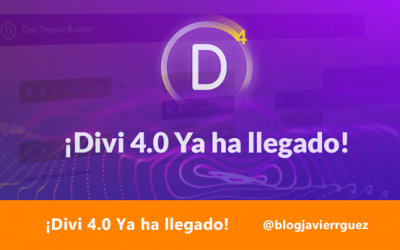 💥¡Divi 4 Ya ha llegado! Todas las novedades aquí