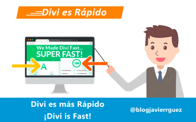 Divi es rápido... ¡Divi is Fast!