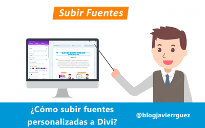 ¿Cómo subir fuentes personalizadas a Divi?